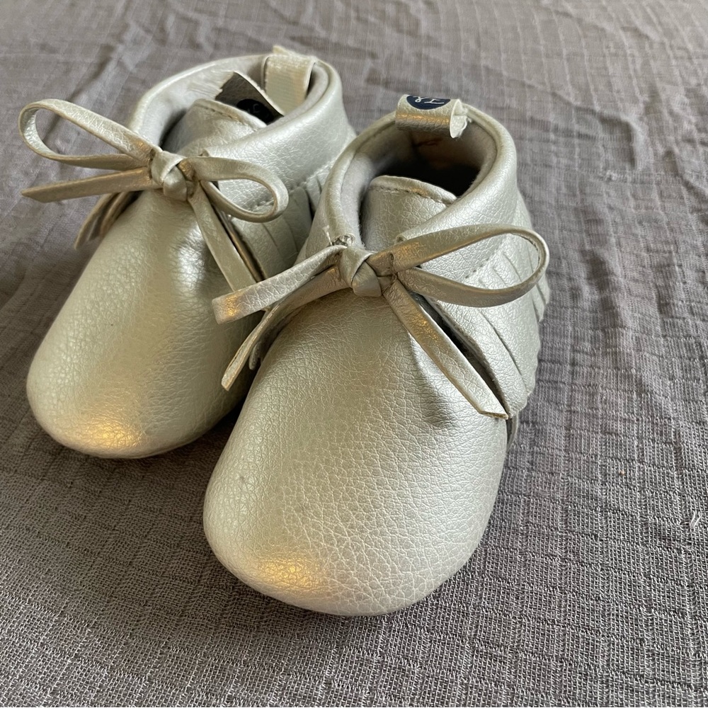 Baby Silver Moccasin